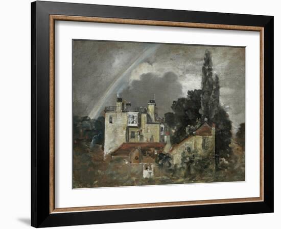 The Grove or Admiral's House, Hampstead, London-John Constable-Framed Giclee Print