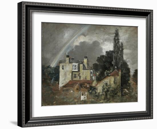 The Grove or Admiral's House, Hampstead, London-John Constable-Framed Giclee Print