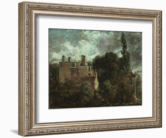 The Grove, or the Admiral's House in Hampstead, 1821-1822-John Constable-Framed Giclee Print