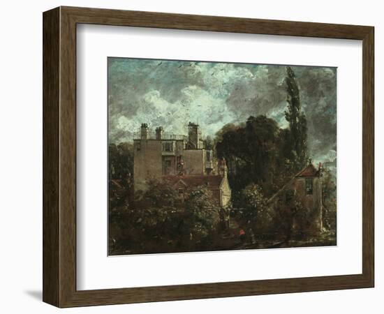 The Grove, or the Admiral's House in Hampstead, 1821-1822-John Constable-Framed Giclee Print