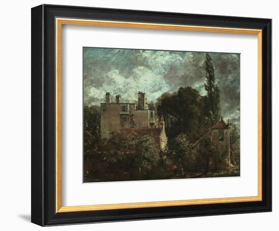 The Grove, or the Admiral's House in Hampstead, 1821-1822-John Constable-Framed Giclee Print