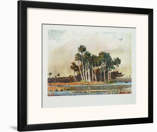 The Grove-Winslow Homer-Framed Art Print