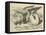 The Gryphon, Lewis Carroll-John Tenniel-Framed Premier Image Canvas