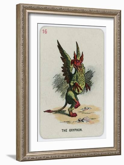 The Gryphon-John Tenniel-Framed Giclee Print