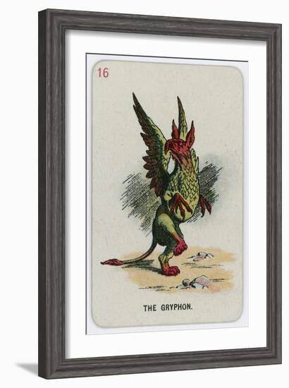 The Gryphon-John Tenniel-Framed Giclee Print