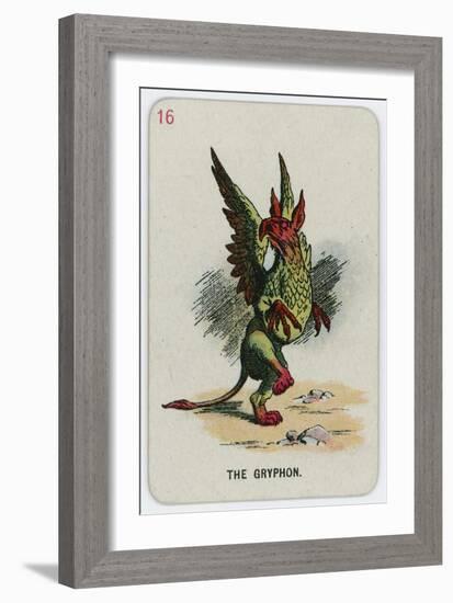 The Gryphon-John Tenniel-Framed Giclee Print