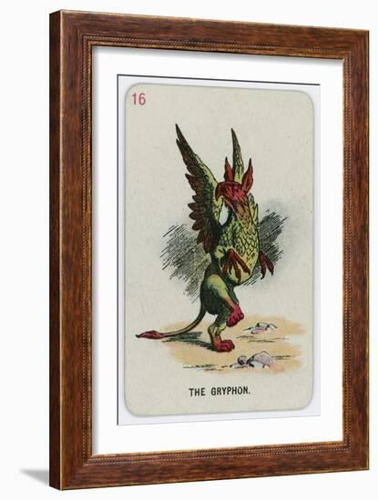 The Gryphon-John Tenniel-Framed Giclee Print