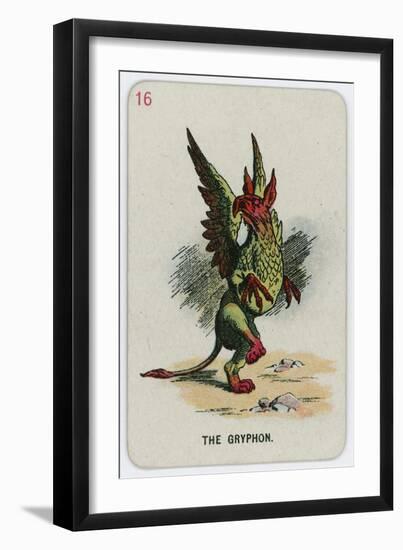 The Gryphon-John Tenniel-Framed Giclee Print