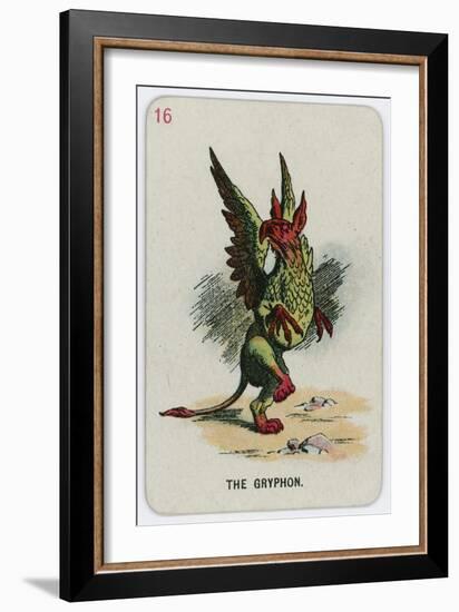 The Gryphon-John Tenniel-Framed Giclee Print