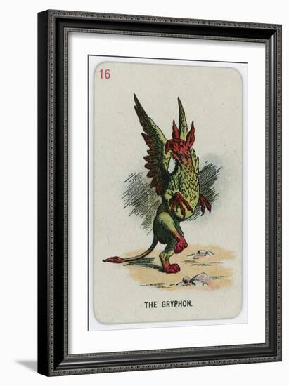 The Gryphon-John Tenniel-Framed Giclee Print