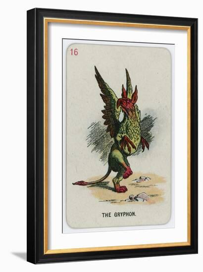 The Gryphon-John Tenniel-Framed Giclee Print