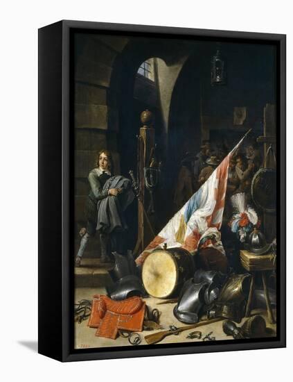 The Guard, 1640-1650-David Teniers the Younger-Framed Premier Image Canvas