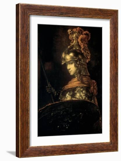 The Guard, 17th Century-Rembrandt van Rijn-Framed Giclee Print