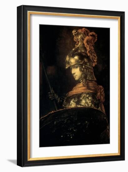 The Guard, 17th Century-Rembrandt van Rijn-Framed Giclee Print