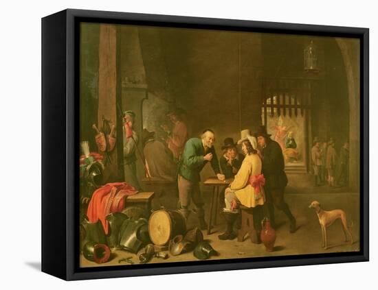 The Guard Room (Oil on Canvas)-David The Elder Teniers-Framed Premier Image Canvas