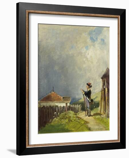 The Guard-Carl Spitzweg-Framed Giclee Print