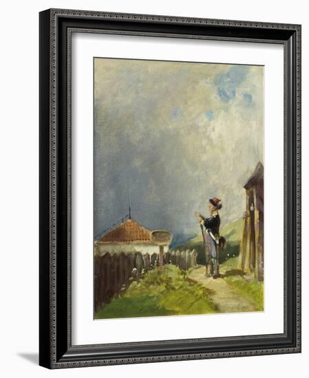 The Guard-Carl Spitzweg-Framed Giclee Print