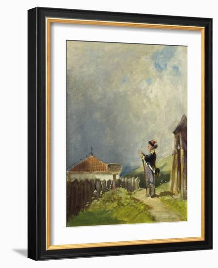 The Guard-Carl Spitzweg-Framed Giclee Print