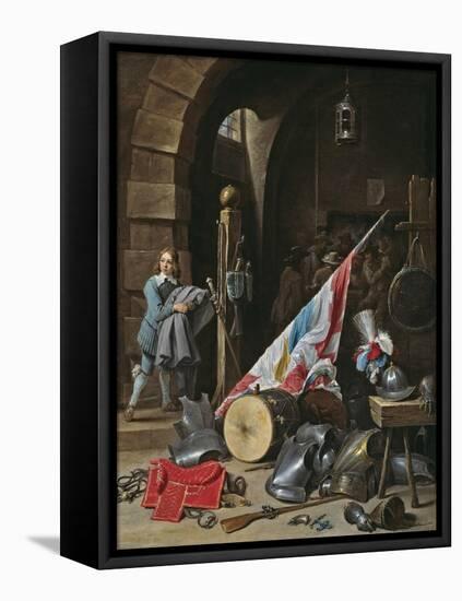 The Guardhouse, 1640-50-David the Younger Teniers-Framed Premier Image Canvas