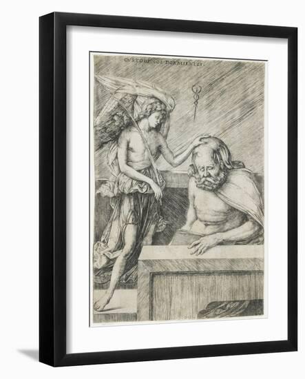 The Guardian Angel, C. 1509-Jacopo De' Barbari-Framed Giclee Print