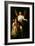 The Guardian Angel, C.1630 (Oil on Canvas)-Bernardo Strozzi-Framed Giclee Print