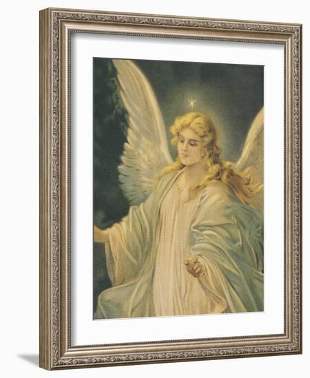 The Guardian Angel - Detail-The Victorian Collection-Framed Giclee Print