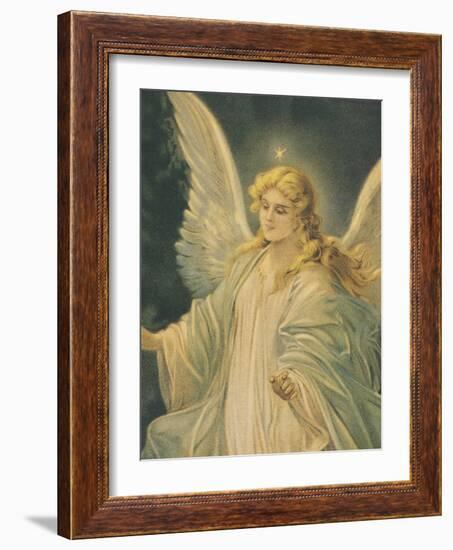 The Guardian Angel - Detail-The Victorian Collection-Framed Giclee Print