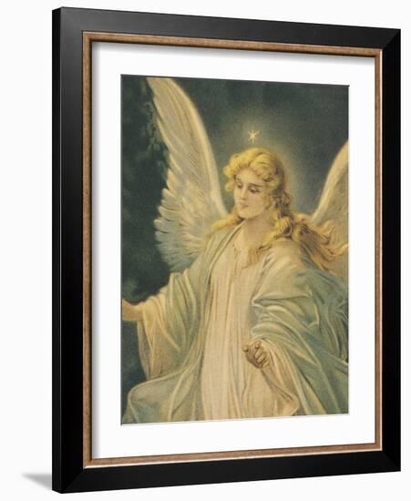 The Guardian Angel - Detail-The Victorian Collection-Framed Giclee Print