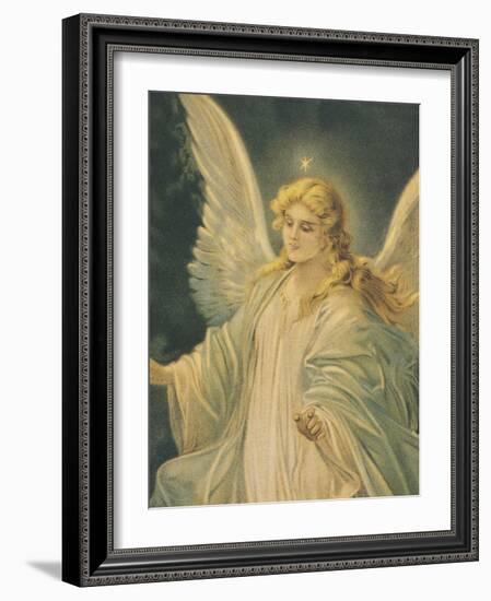 The Guardian Angel - Detail-The Victorian Collection-Framed Giclee Print