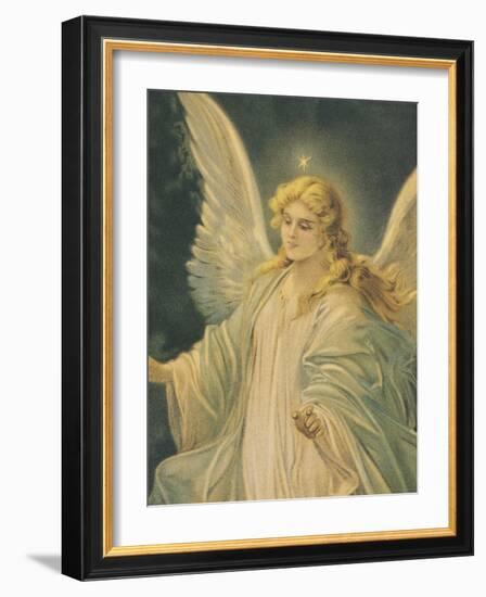 The Guardian Angel - Detail-The Victorian Collection-Framed Giclee Print