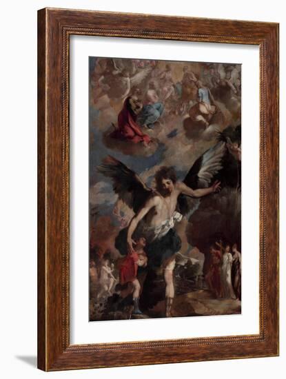 The Guardian Angel (L'Angelo Custode)-Francesco Maffei-Framed Giclee Print