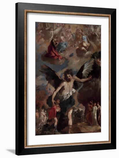 The Guardian Angel (L'Angelo Custode)-Francesco Maffei-Framed Giclee Print