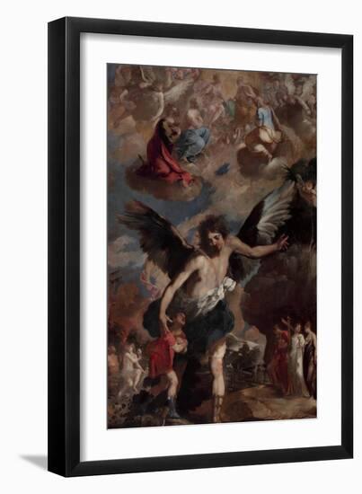 The Guardian Angel (L'Angelo Custode)-Francesco Maffei-Framed Giclee Print