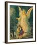 The Guardian Angel-The Victorian Collection-Framed Art Print