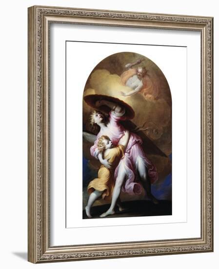 The Guardian Angel-Gian Lorenzo Bernini-Framed Giclee Print