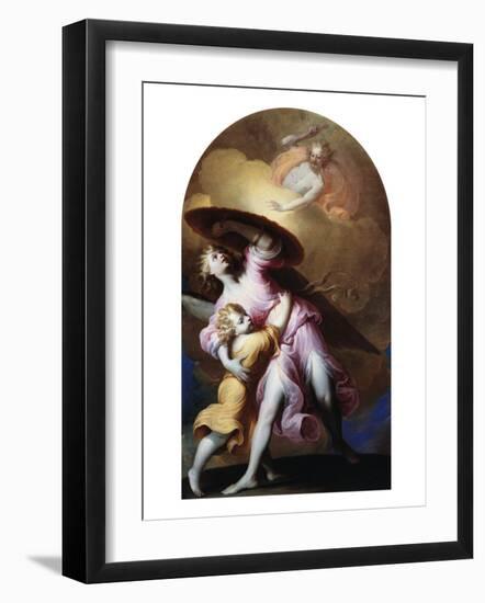 The Guardian Angel-Gian Lorenzo Bernini-Framed Giclee Print