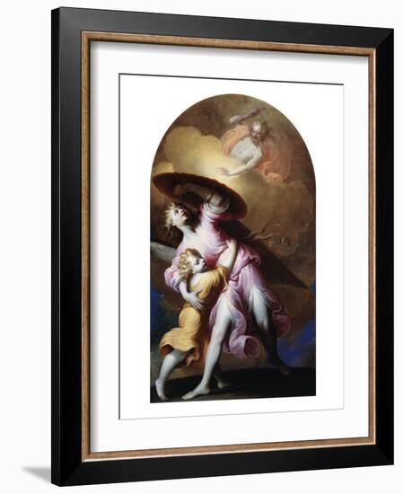 The Guardian Angel-Gian Lorenzo Bernini-Framed Giclee Print