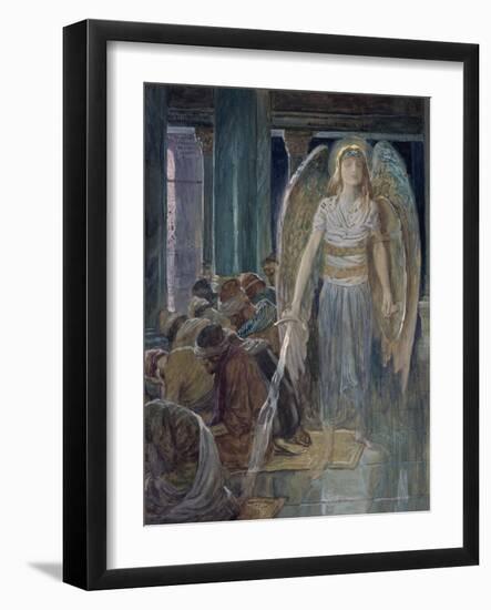 The Guardian Angel-James Tissot-Framed Giclee Print