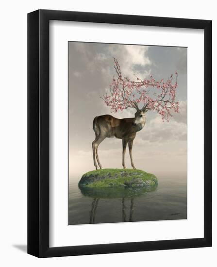 The Guardian of Spring-Cynthia Decker-Framed Art Print