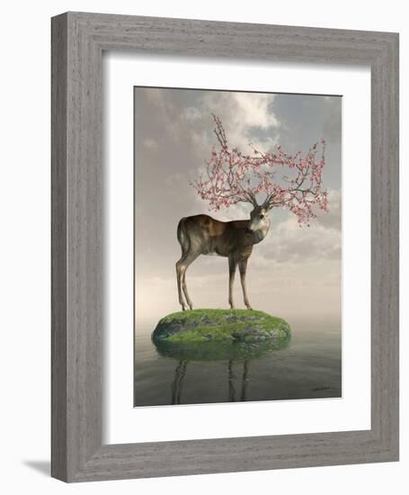 The Guardian of Spring-Cynthia Decker-Framed Art Print