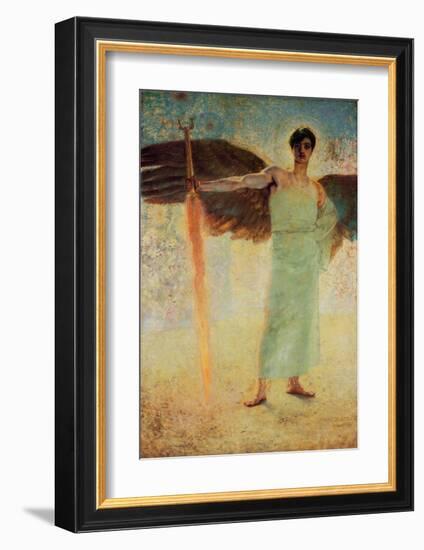 The Guardians of Paradise, 1889-Franz von Stuck-Framed Giclee Print