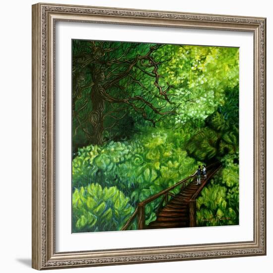 The Guardians of the Forest-Cherie Roe Dirksen-Framed Giclee Print