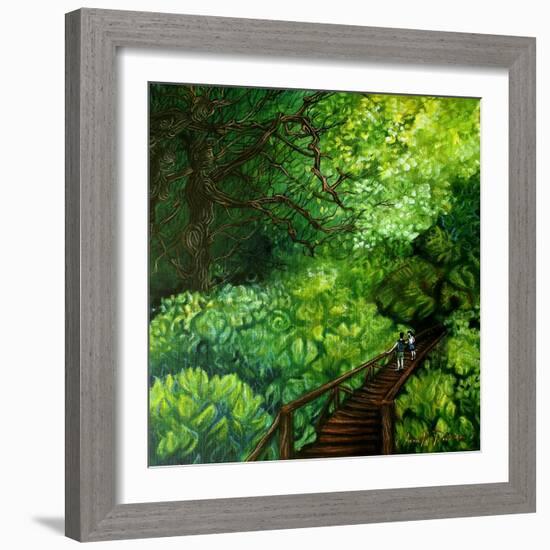 The Guardians of the Forest-Cherie Roe Dirksen-Framed Giclee Print