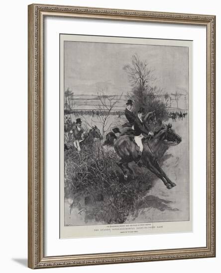 The Guards' Inter-Regimental Point-To-Point Race-William Small-Framed Giclee Print