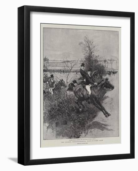 The Guards' Inter-Regimental Point-To-Point Race-William Small-Framed Giclee Print