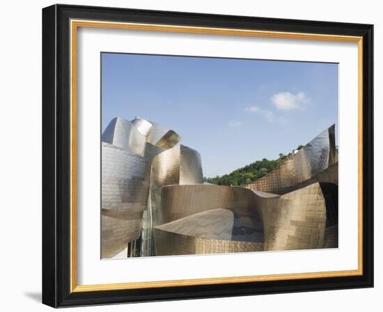 The Guggenheim, Designed by Canadian-American Architect Frank Gehry, Built by Ferrovial-Christian Kober-Framed Photographic Print