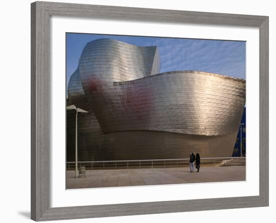 The Guggenheim Museum, Bilbao, Spain-Walter Bibikow-Framed Photographic Print