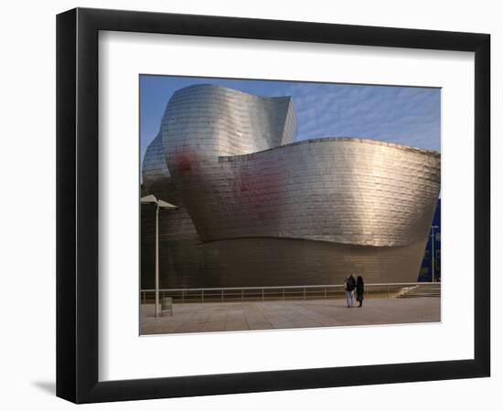 The Guggenheim Museum, Bilbao, Spain-Walter Bibikow-Framed Photographic Print