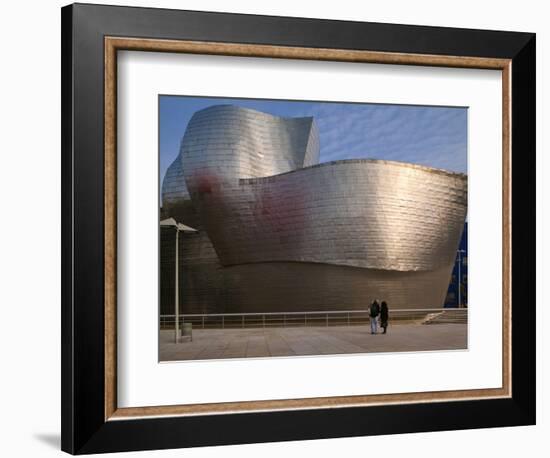 The Guggenheim Museum, Bilbao, Spain-Walter Bibikow-Framed Photographic Print