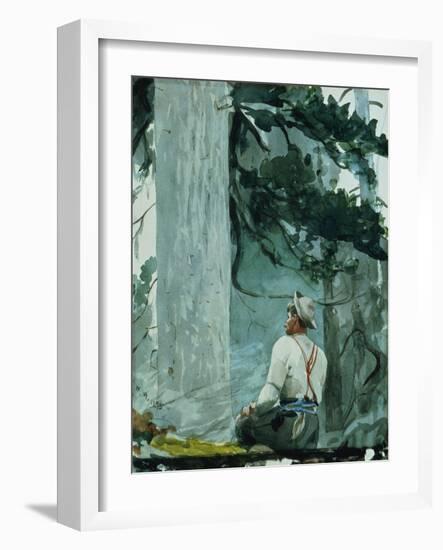 The Guide, 1895-Winslow Homer-Framed Giclee Print